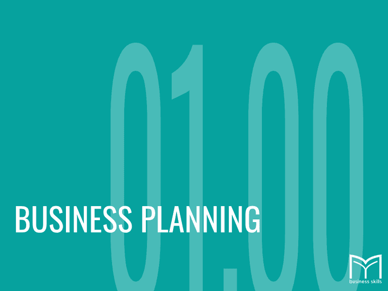 01.0 Business Planning